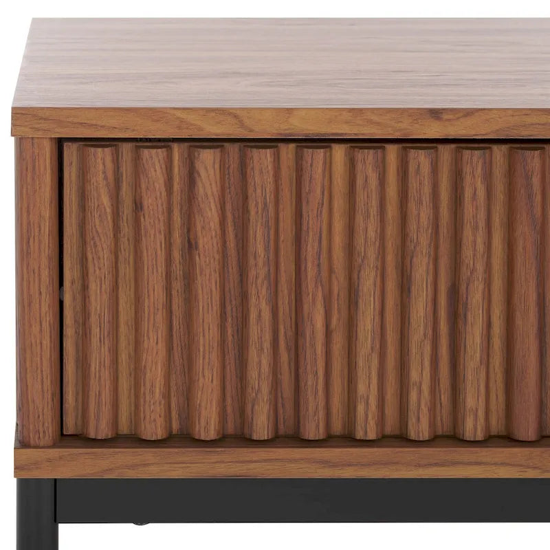2-Door Storage Coffee Table - 43.7 In. W x 21.5 In. D x 15.4 In. H - 44Wx21Dx15H