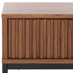 2-Door Storage Coffee Table - 43.7 In. W x 21.5 In. D x 15.4 In. H - 44Wx21Dx15H