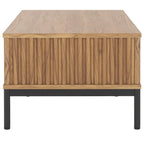 2-Door Storage Coffee Table - 43.7 In. W x 21.5 In. D x 15.4 In. H - 44Wx21Dx15H