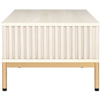 2-Door Storage Coffee Table - 43.7 In. W x 21.5 In. D x 15.4 In. H - 44Wx21Dx15H