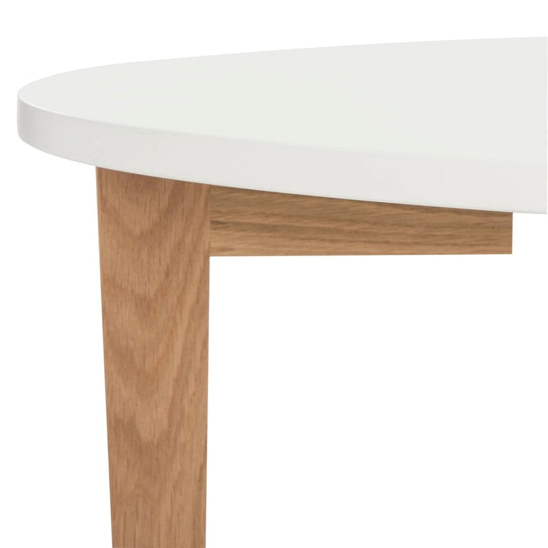 SAFAVIEH Melodie Mid-Century Oval Coffee Table - 51.2 x 27.6 x 17.7 - 51Wx28Dx18H