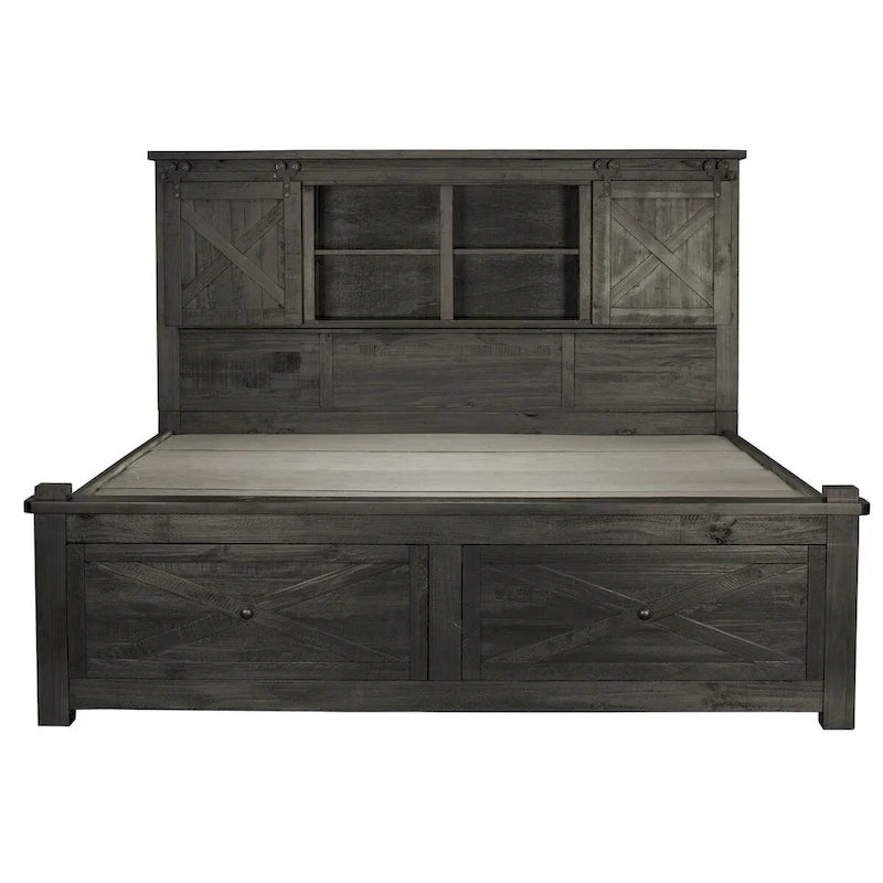 Simply Solid Sharla Solid Wood 4-piece Storage Bedroom Collection