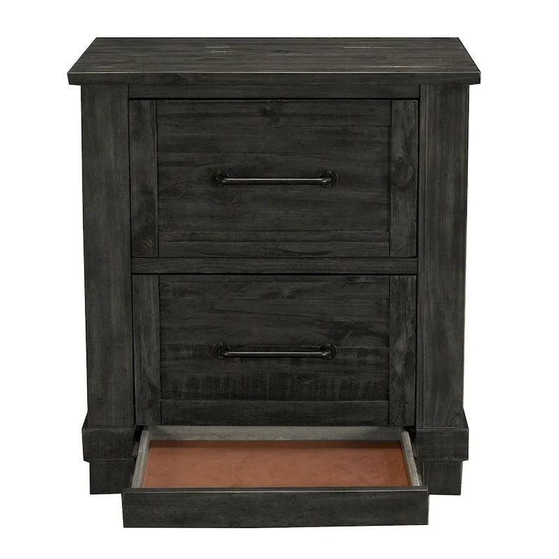 Simply Solid Sharla Solid Wood 4-piece Storage Bedroom Collection