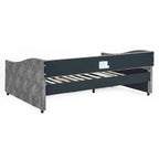 Daybed with Drawers Upholstered Tufted