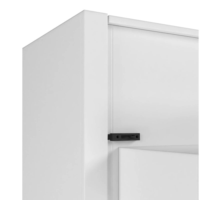Oakland Living Easy Lift Brazilian Twin Contemporary Murphy Bed with Shelf