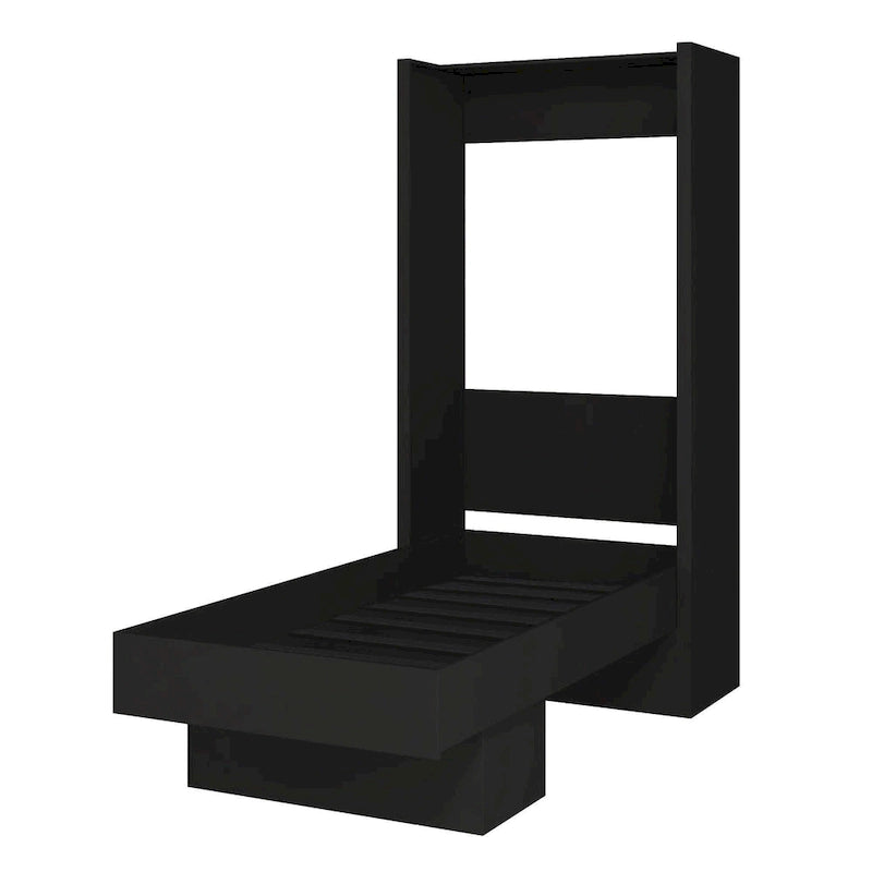 Oakland Living Easy Lift Brazilian Twin Contemporary Murphy Bed with Shelf