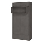 Oakland Living Easy Lift Brazilian Twin Contemporary Murphy Bed with Shelf