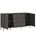58 Premium Storage Cabinet Dresser - Versatile and Stylish