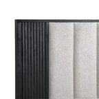 Shelby 4 Piece Black Panel Upholstered Bedroom Set