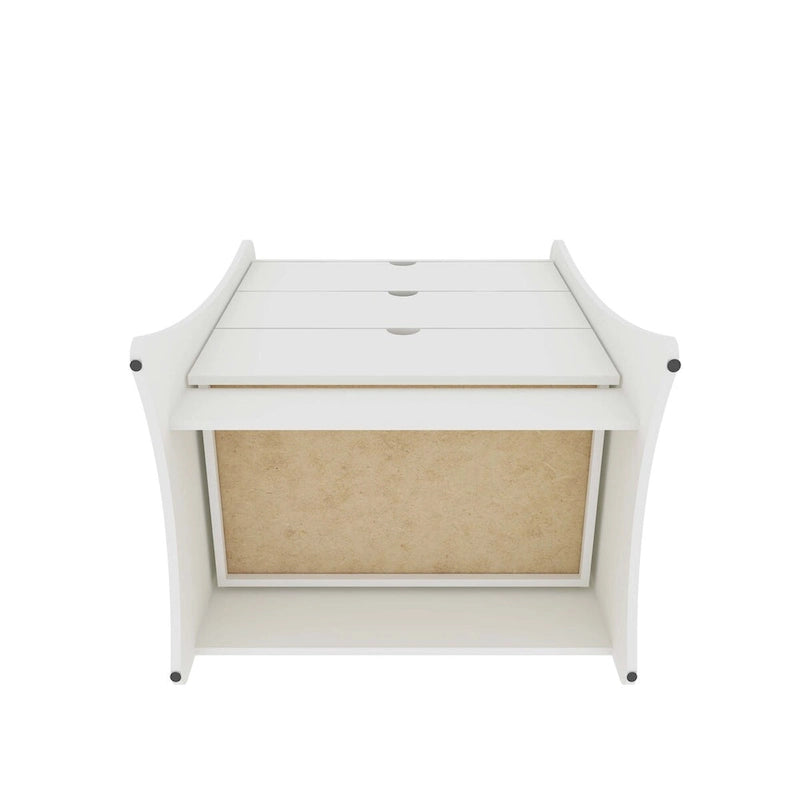 Manhattan Comfort Coney 2-Piece Mid-Century Modern Dresser and Nightstand Set
