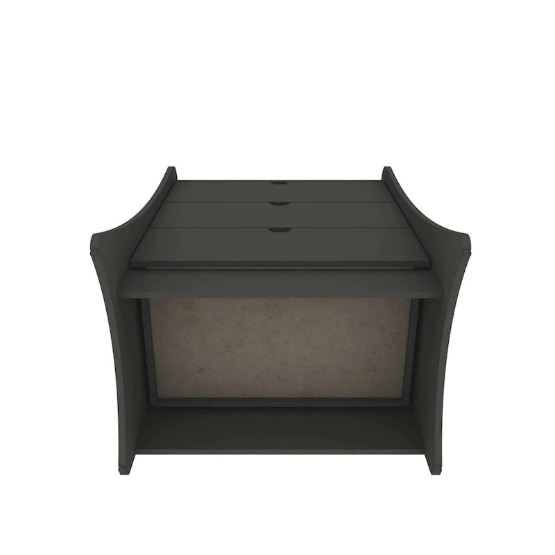 Manhattan Comfort Coney 2-Piece Mid-Century Modern Dresser and Nightstand Set
