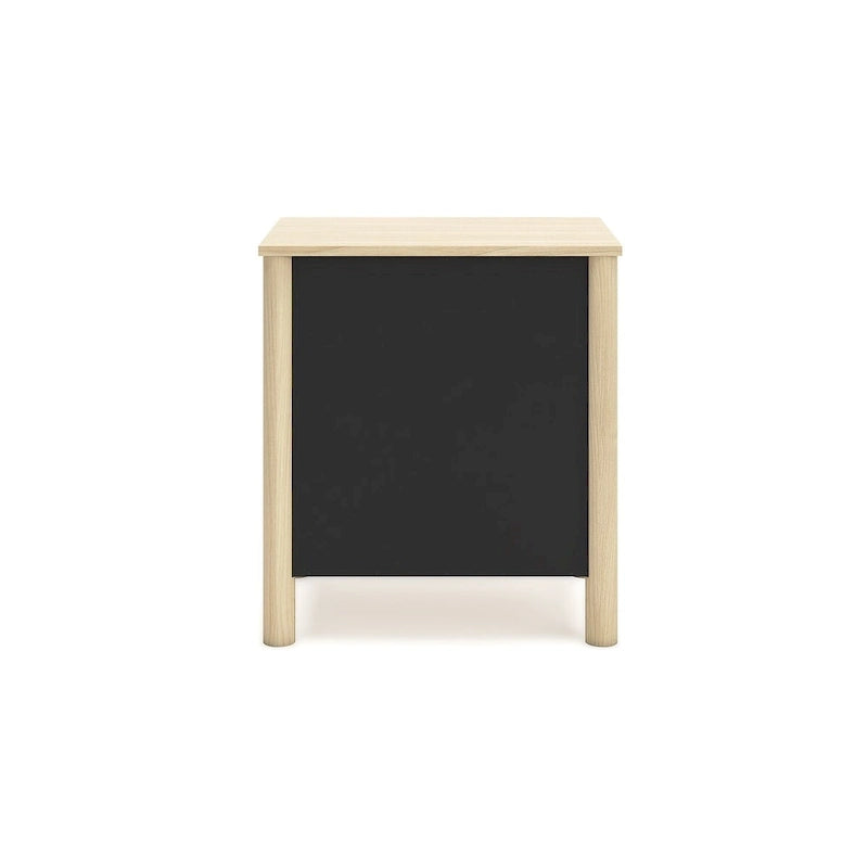 Signature Design by Ashley Cabinella Tan Panel Headboard with Dresser and Nightstand
