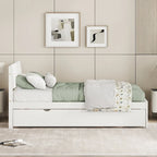Modern Twin Bed Frame With Trundle
