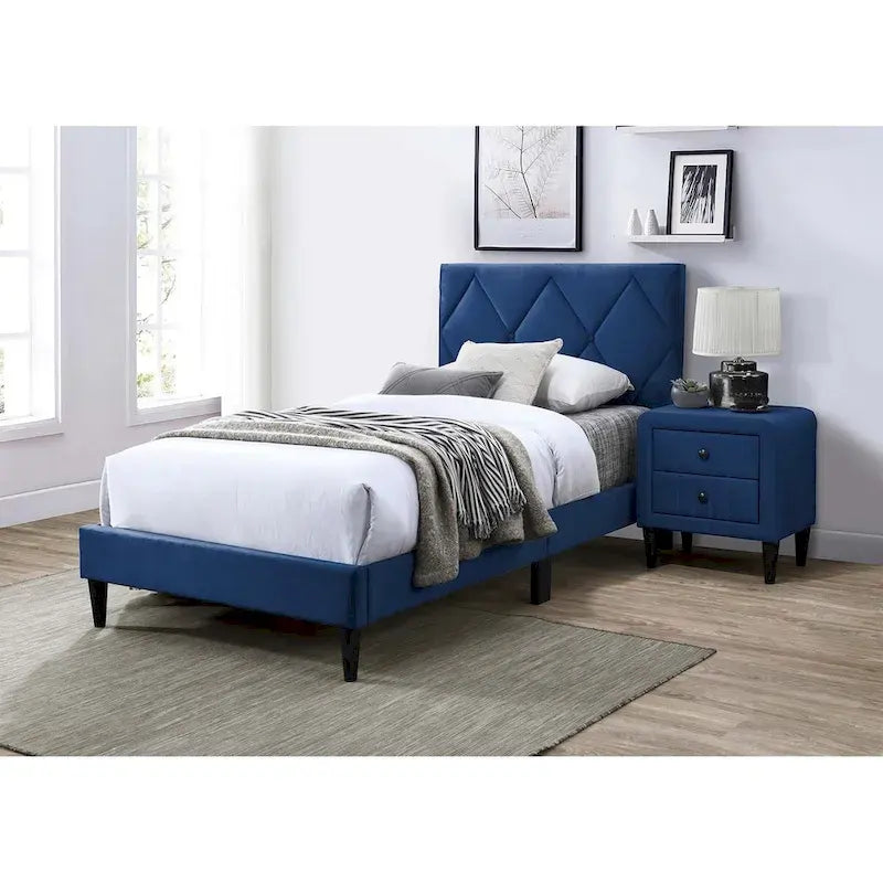 Poundex Twin Bed