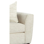 Vibrant Vision Oatmeal Stationary Sofa