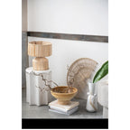 Sculpted Stoneware Stool or Side Table