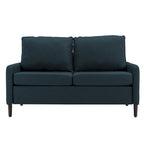 Living Room Loveseat Linen Sofa