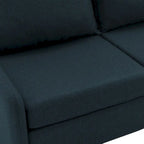 Living Room Loveseat Linen Sofa