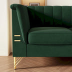 82.67 W Velvet Sofa