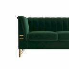 82.67 W Velvet Sofa