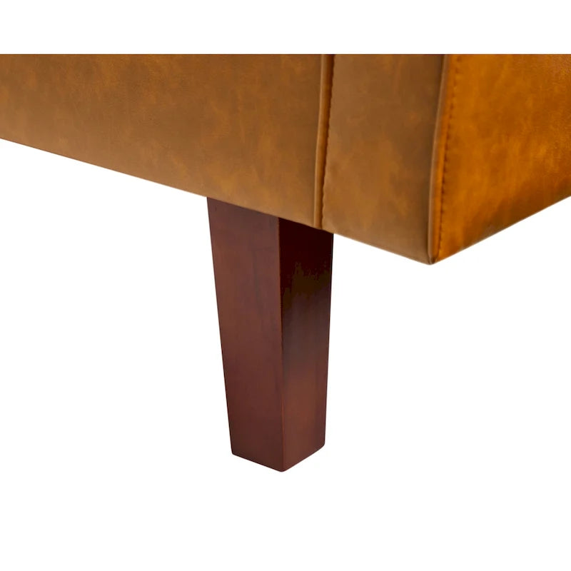 PU Leather Sofa Bed