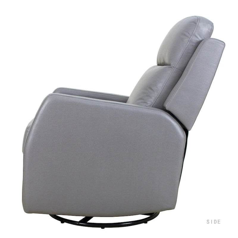 Esteban Swivel Recliner with Tufted Back Set of 2 by HULALA HOME