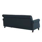 73 Sofa with Nailhead Trim Rolled Arms