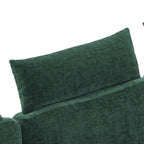 89 Chenille Sectional Sofa Couch With Extra Wide Chaise For Livingroom