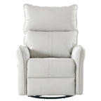 Modern PU Leather Rocker Seating Glider Swivel Recliner Chair