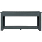 Console Table/Sofa Table with Storage Drawers and Bottom Shelf for Entryway Hallway