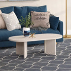 Alma 48 Wide Oval Coffee Table - 47.63 Wide