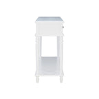 Jowin White Wood Console Table