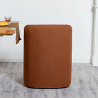 KINWELL 25 Performance Fabric Upholstered Rolling Dining Armchair
