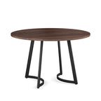 Amisco Joelle Solid Wood Table and Camilla Chairs 5-Pieces Dining Set