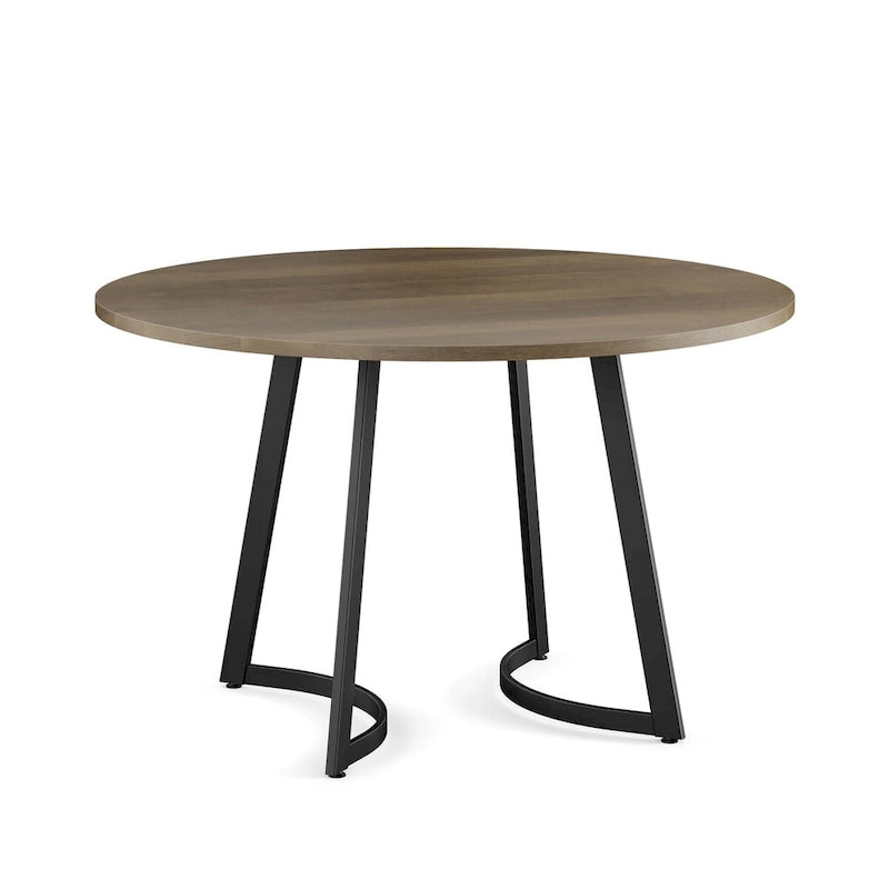 Amisco Joelle Solid Wood Table and Camilla Chairs 5-Pieces Dining Set