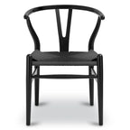 Poly & Bark Weave Chairs - Solid Wood Frame (Set of 2)