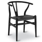 Poly & Bark Weave Chairs - Solid Wood Frame (Set of 2)