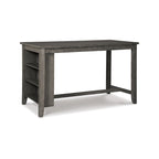Signature Design by Ashley Caitbrook Gray 5-Piece Counter Height Dining Package