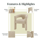 Sherlyn Dining Side Arm Chair