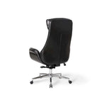 Modern High-Back Leatherette Adjustable Swivel Executive Office Chair by Glitzhome