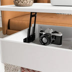Coffee Table with Hidden Compartment - 44.1D x 21.7W x 18.3H
