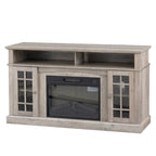 TVstand with electronicfireplace and remote control
