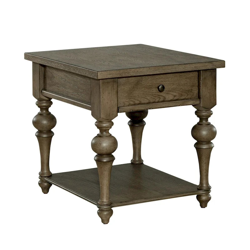 Americana Farmhouse Dusty Taupe 3 Piece Cocktail Table Set