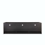 White modern minimalist TV cabinet 80 inch TV stand