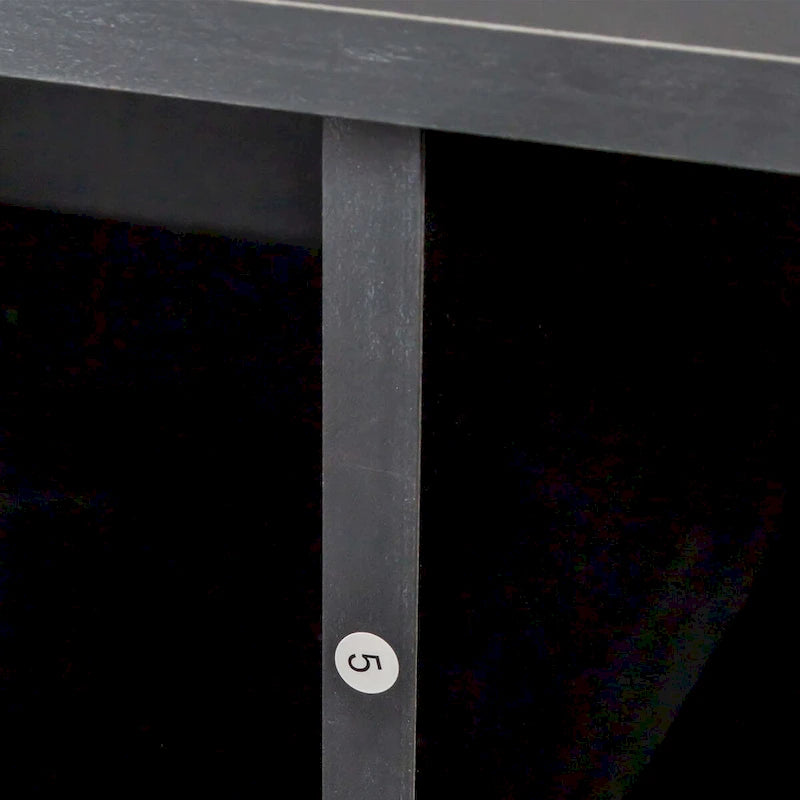 White modern minimalist TV cabinet 80 inch TV stand