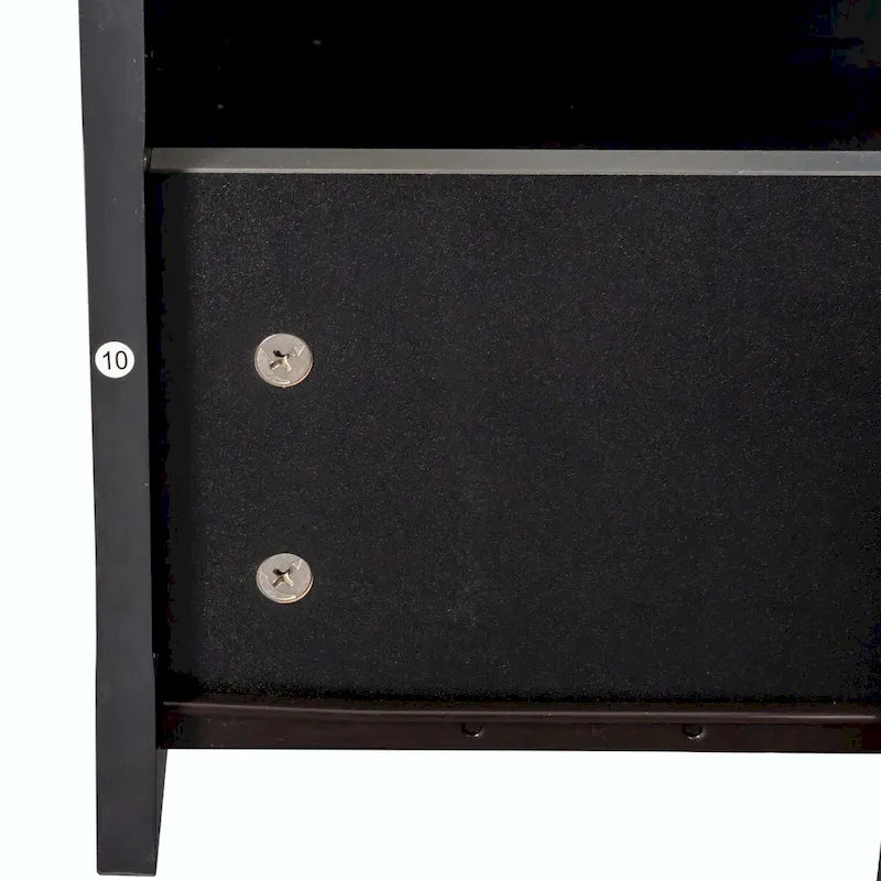 White modern minimalist TV cabinet 80 inch TV stand