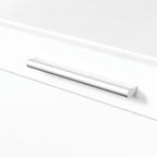 White modern minimalist TV cabinet 80 inch TV stand