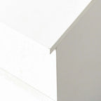 White modern minimalist TV cabinet 80 inch TV stand