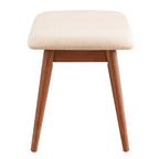 Norwegian Danish Modern Tapered Upholstered Dining Bench iNSPIRE Q Modern