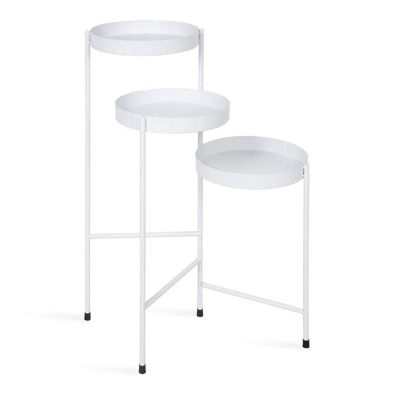 Kate and Laurel Finn Metal 3-tier Modern Plant Stand - 16x21x30